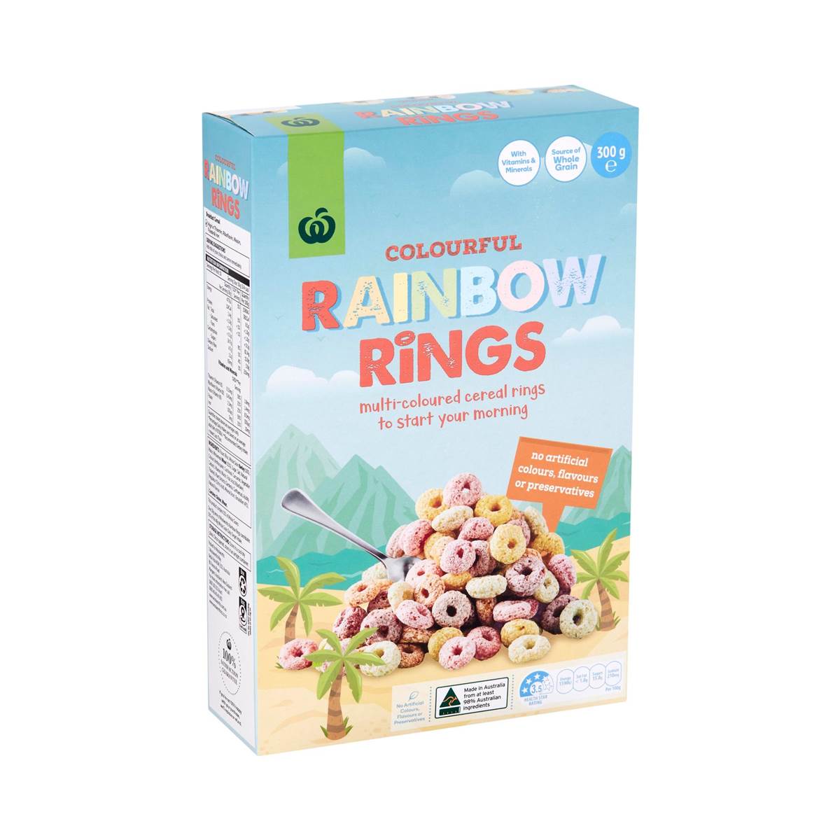 Woolworths Yummy Rainbow Rings