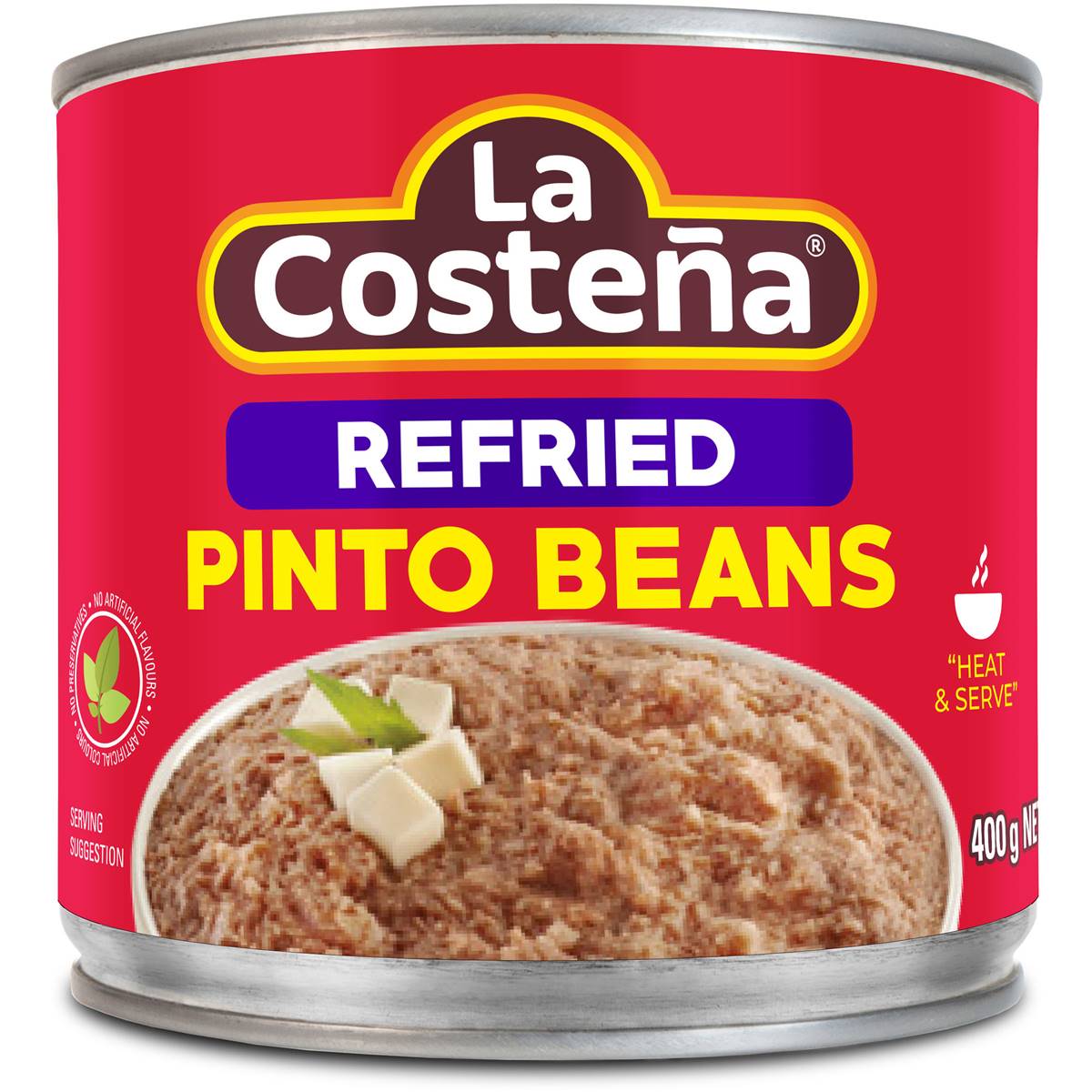 La Costena Refried Pinto Beans