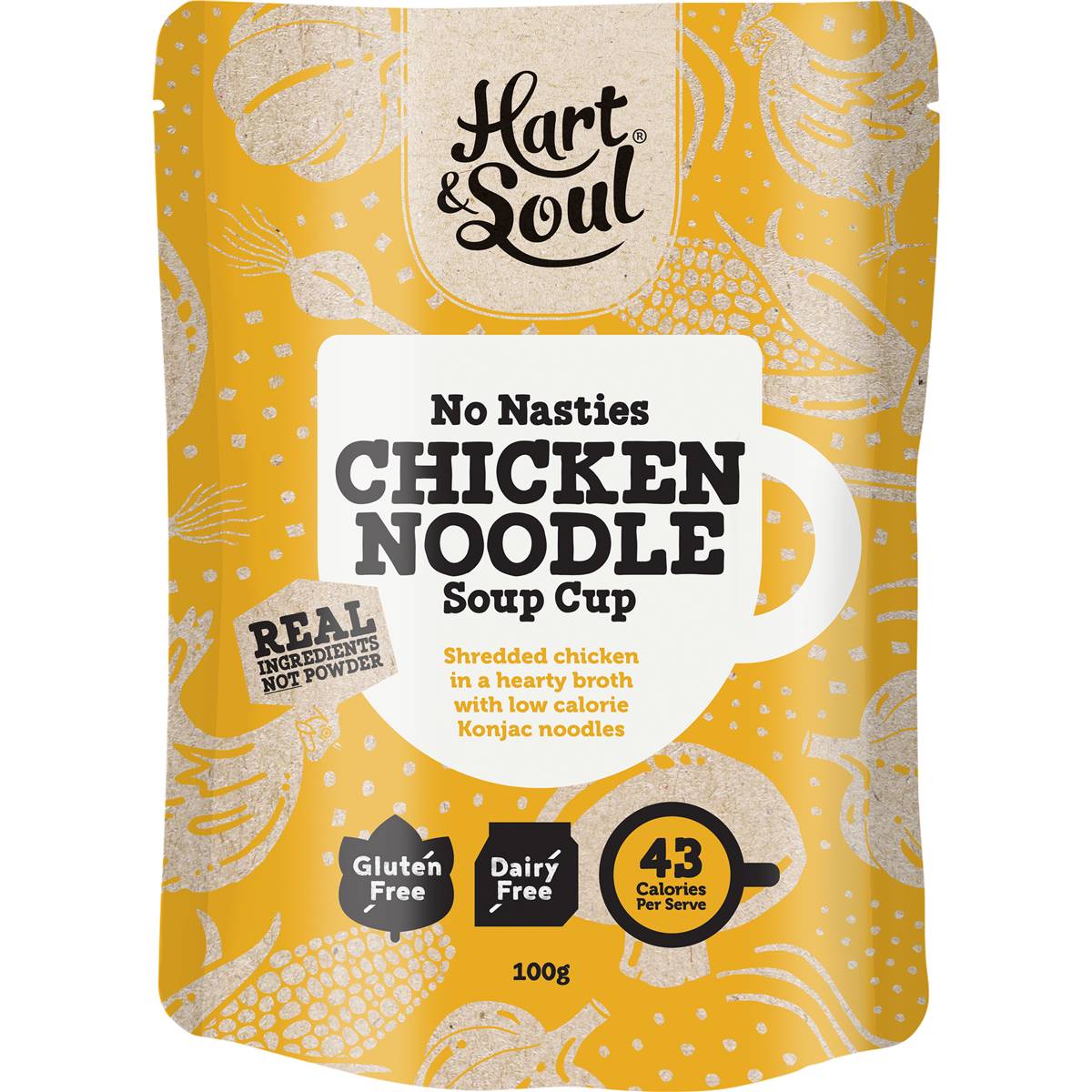 Hart & Soul Chicken Noodle Soup Pouch