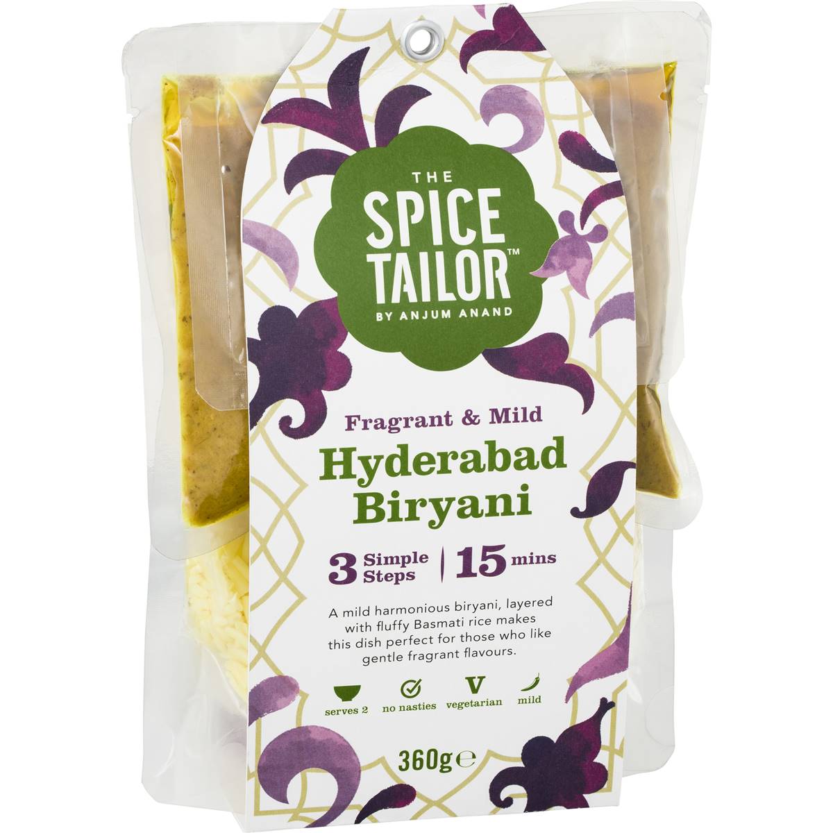 Calories in The Spice Tailor Hyderabad Biryani calcount