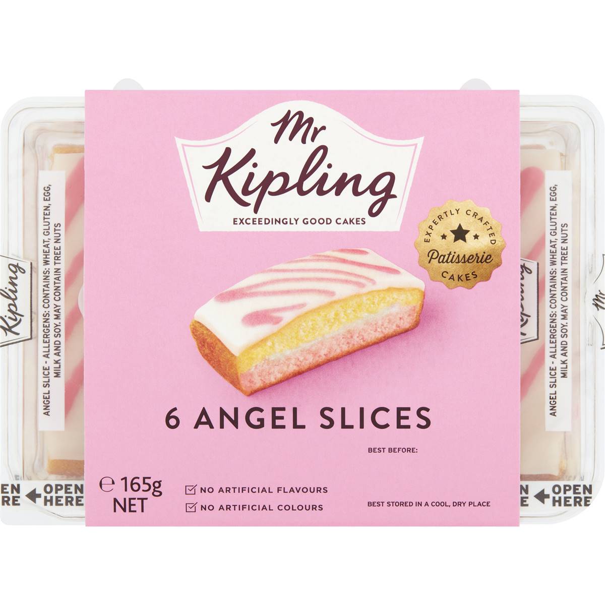 Mr Kipling Cake Angel Slices Snack Pack