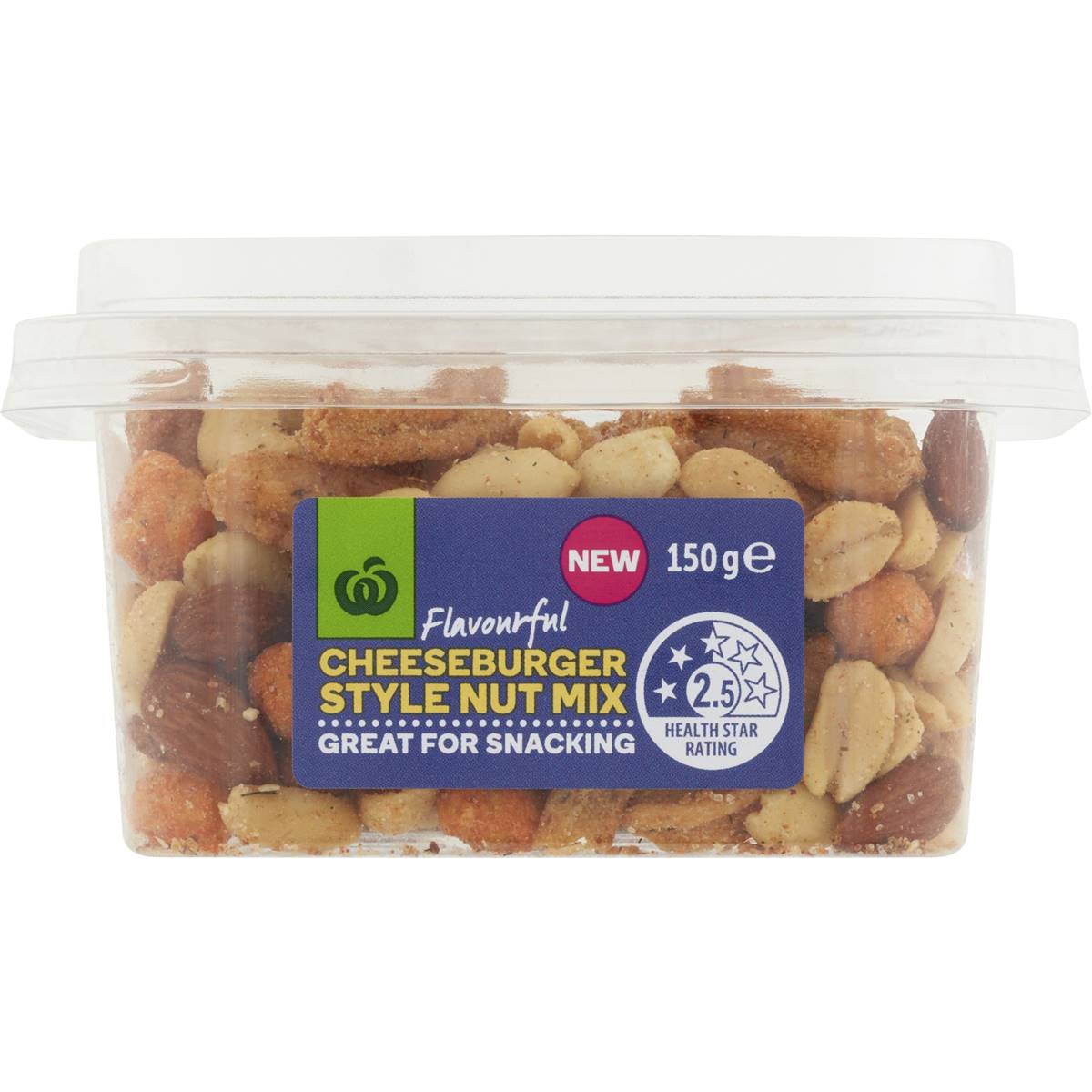Woolworths Snack Pot Nut Mix Cheeseburger Style