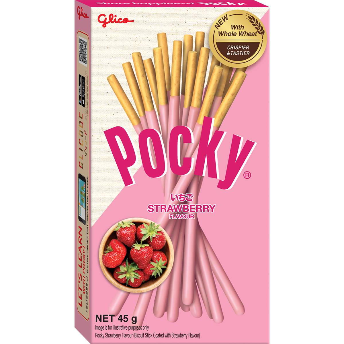 Calories in Glico Pocky Chocolate Flavour calcount