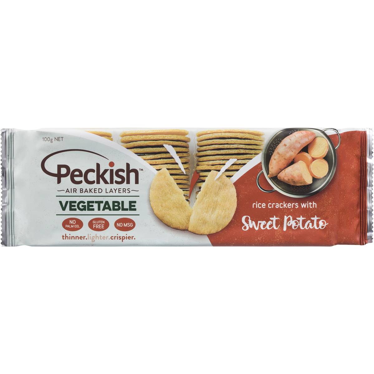 Peckish Rice Cracker Vegetable Sweet Potato
