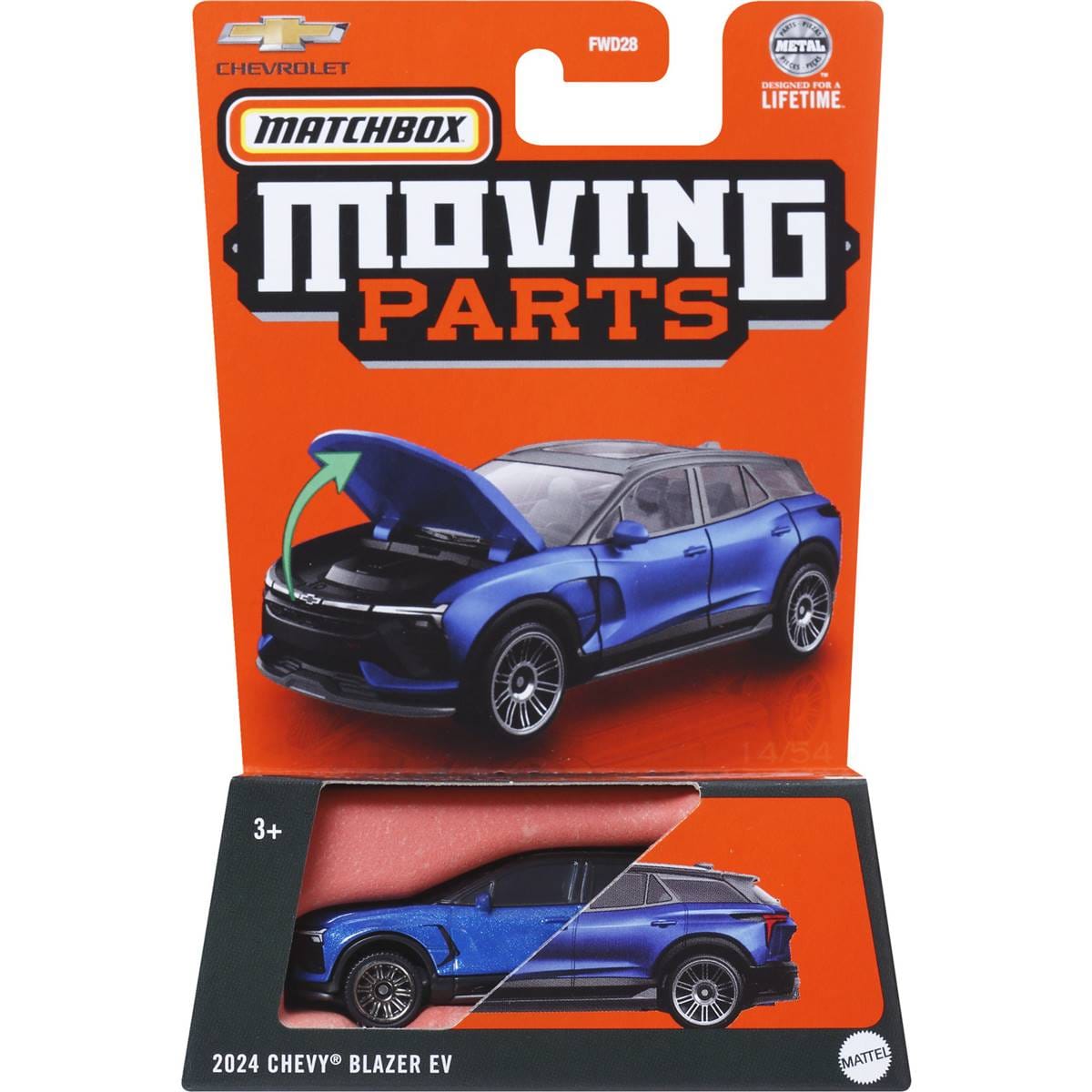 Matchbox Moving Parts Car Toy Assorted