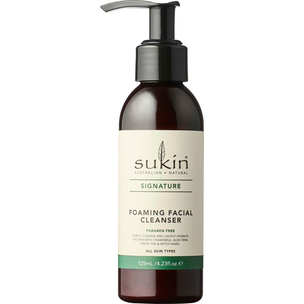 Sukin Signature Foaming Facial Cleanser Pump 125mL