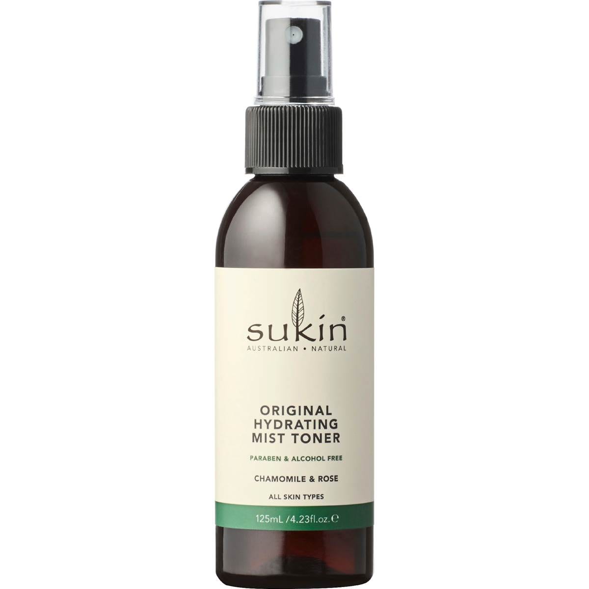Sukin Original Hydrating Mist Toner Spray 125mL