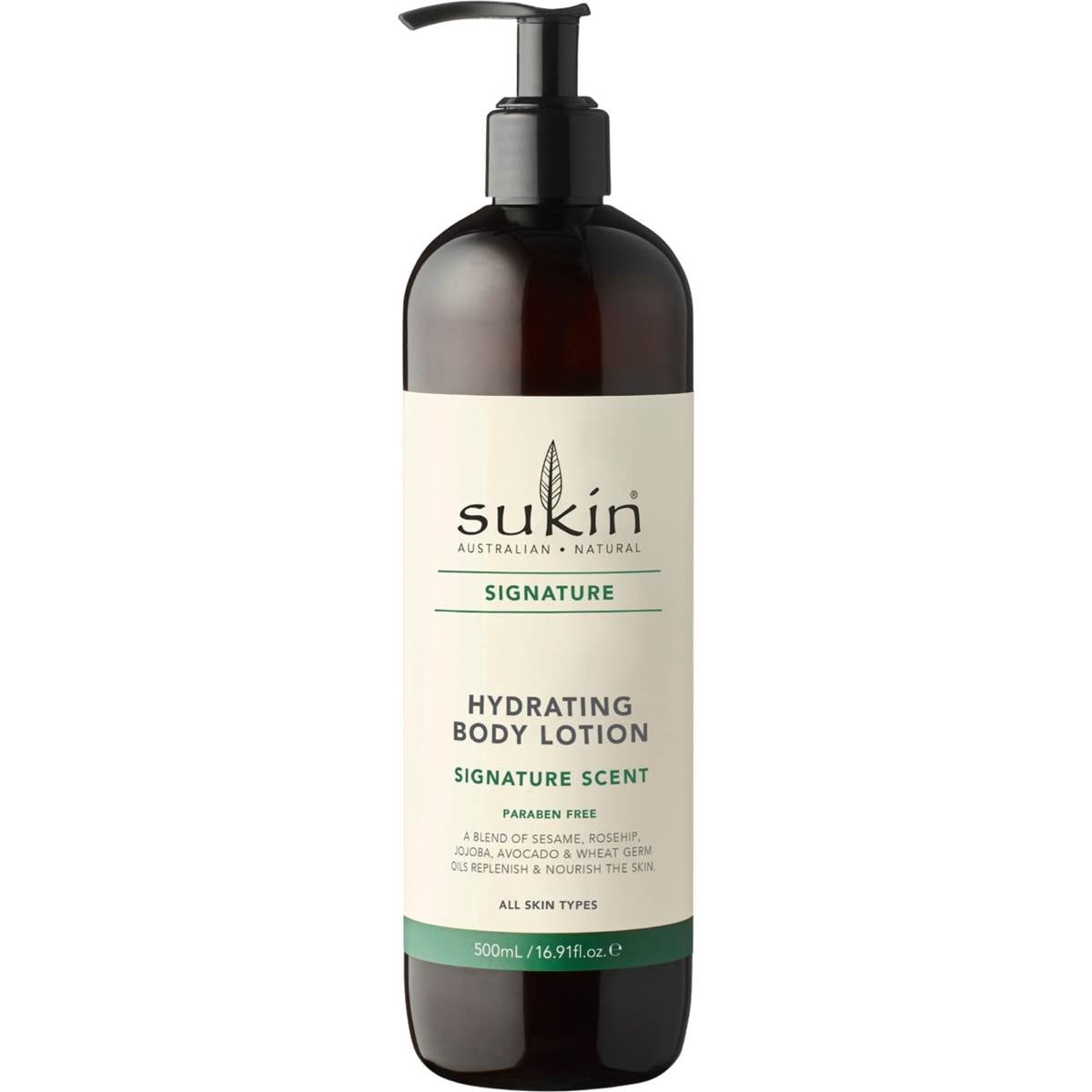 Sukin Signature Hydrating Body Lotion Pump 500mL