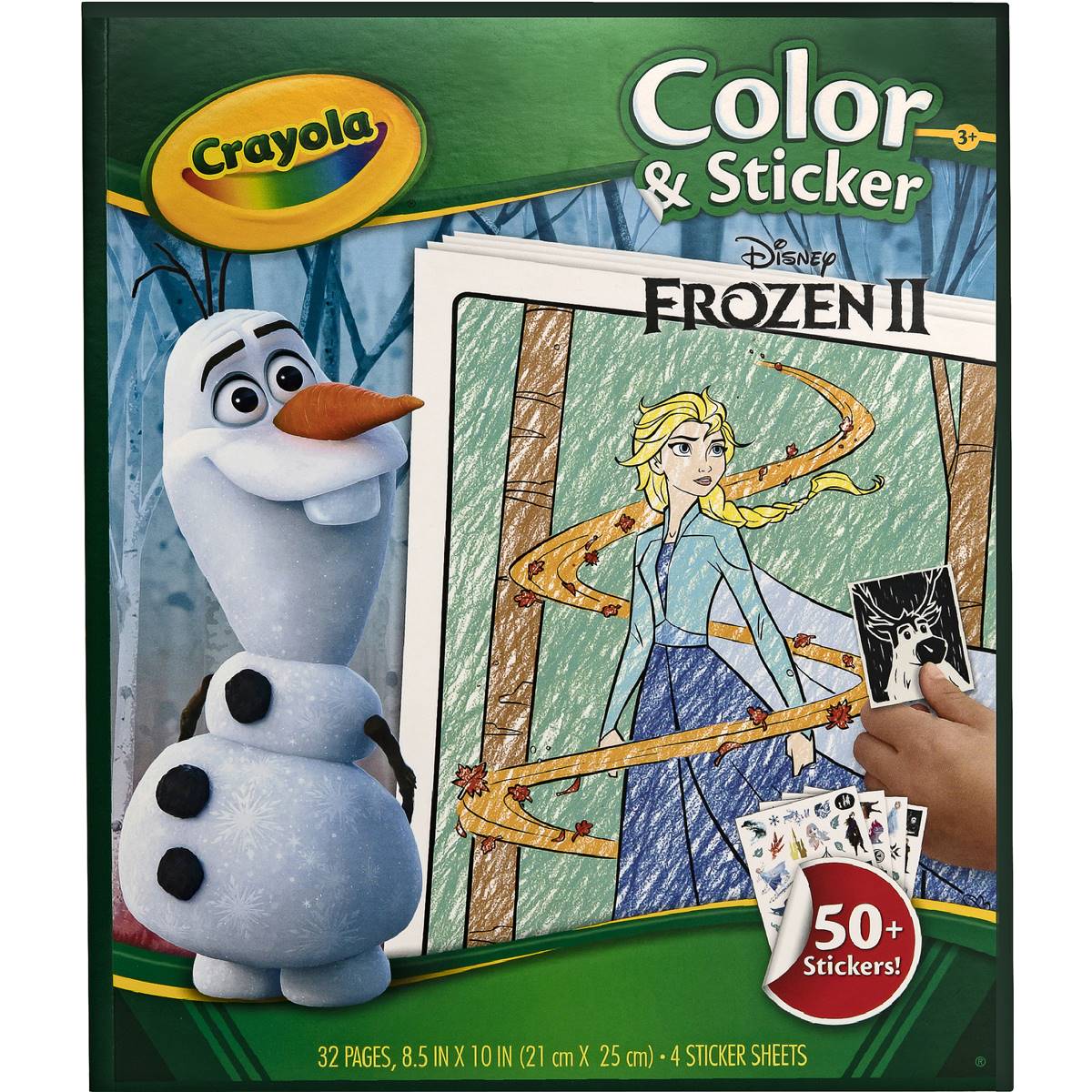Crayola Color & Sticker Book Frozen