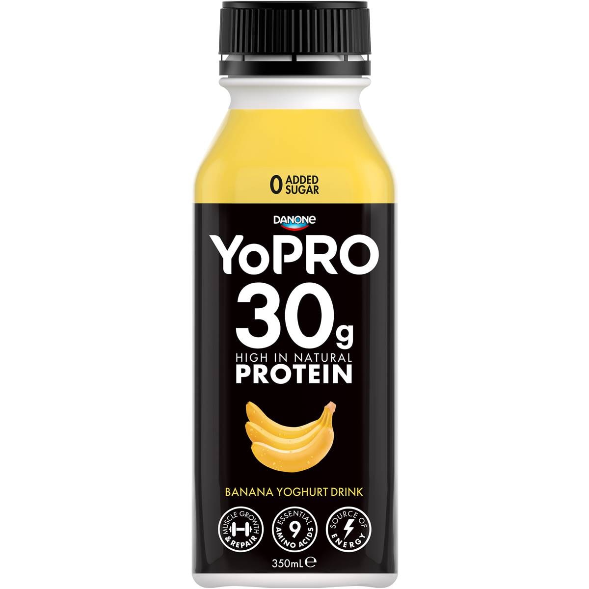 Calories in Danone Yopro Banana Drink Yoghurt calcount