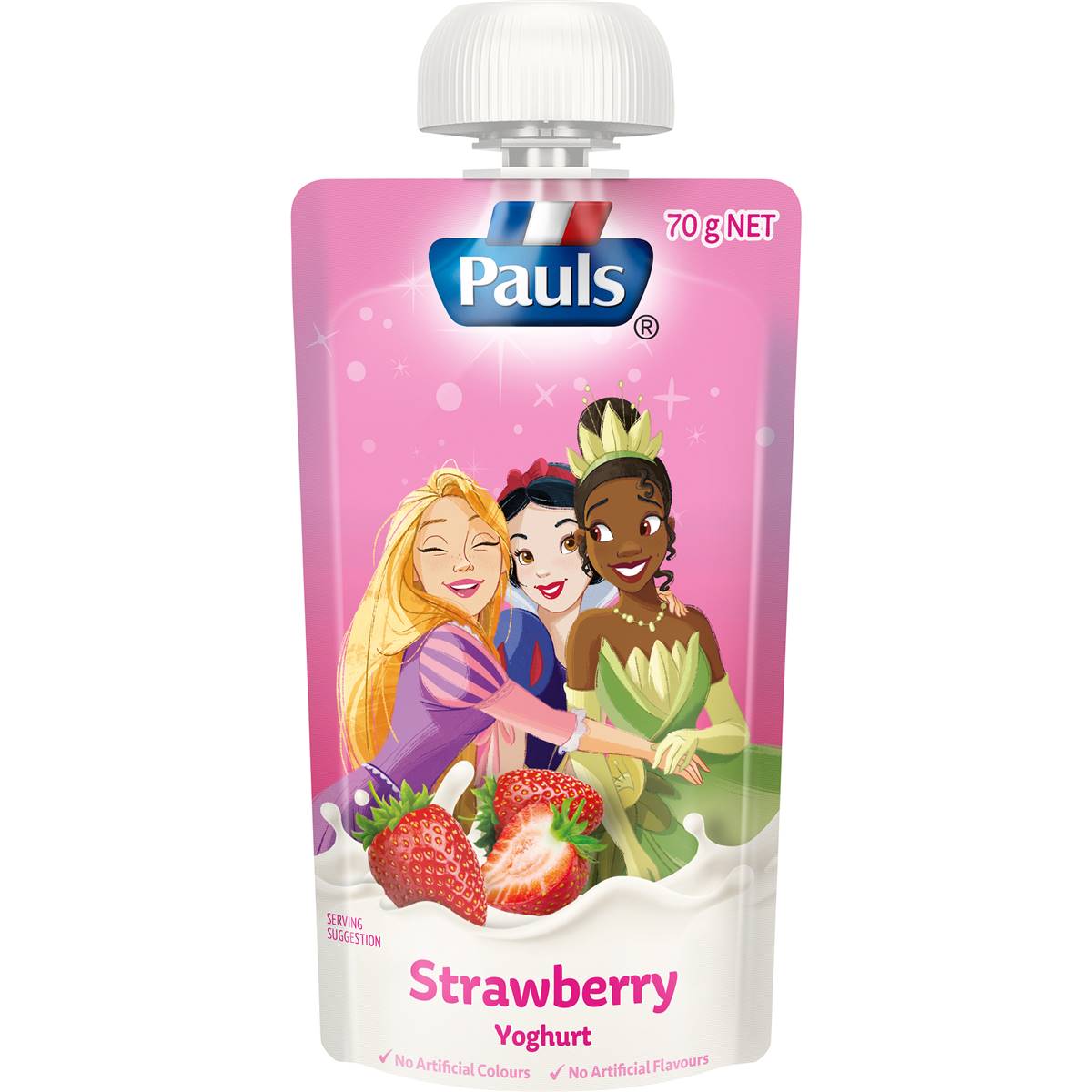 Calories in Pauls Kids Yoghurt Pouch Strawberry calcount
