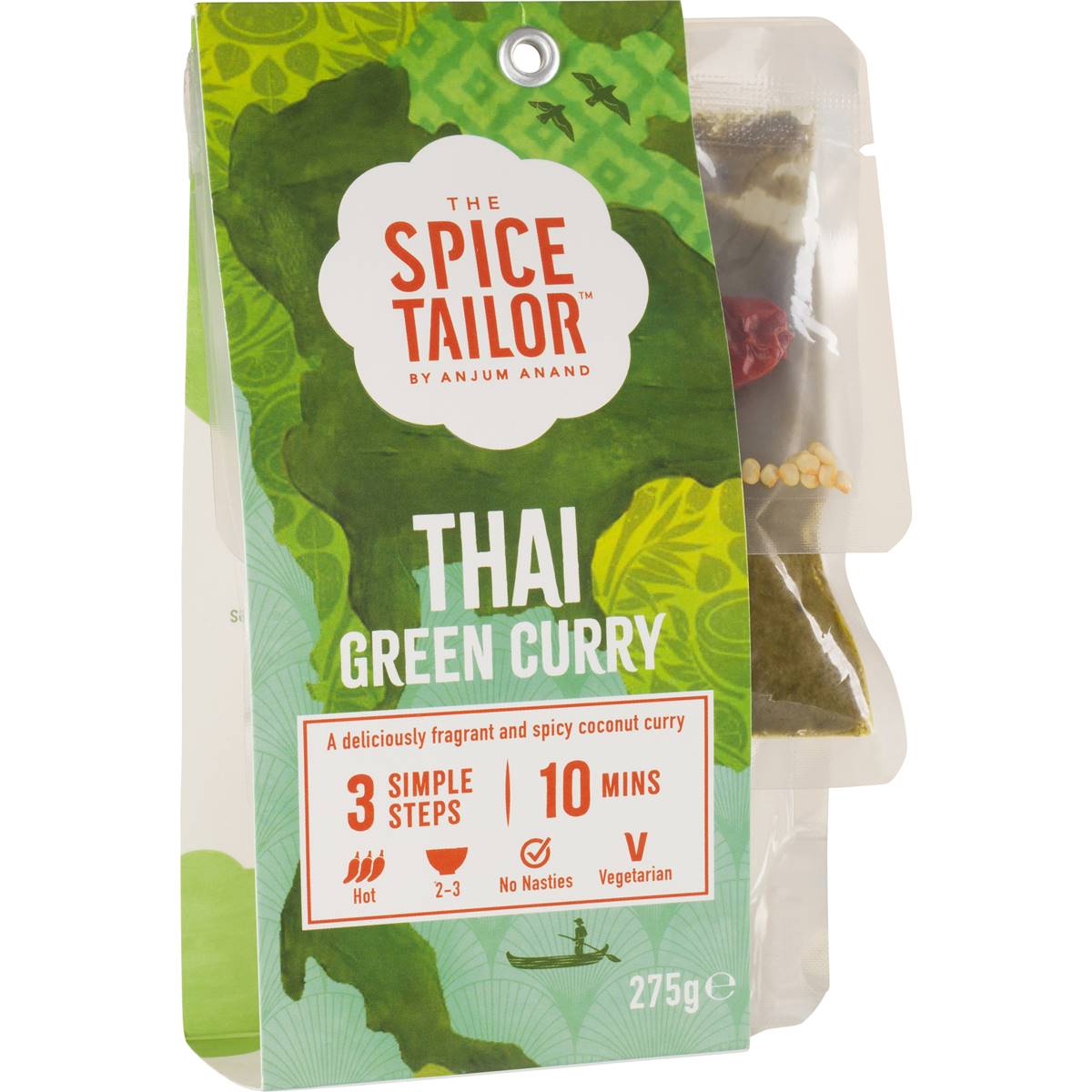 Calories in The Spice Tailor Thai Green Curry Kit calcount