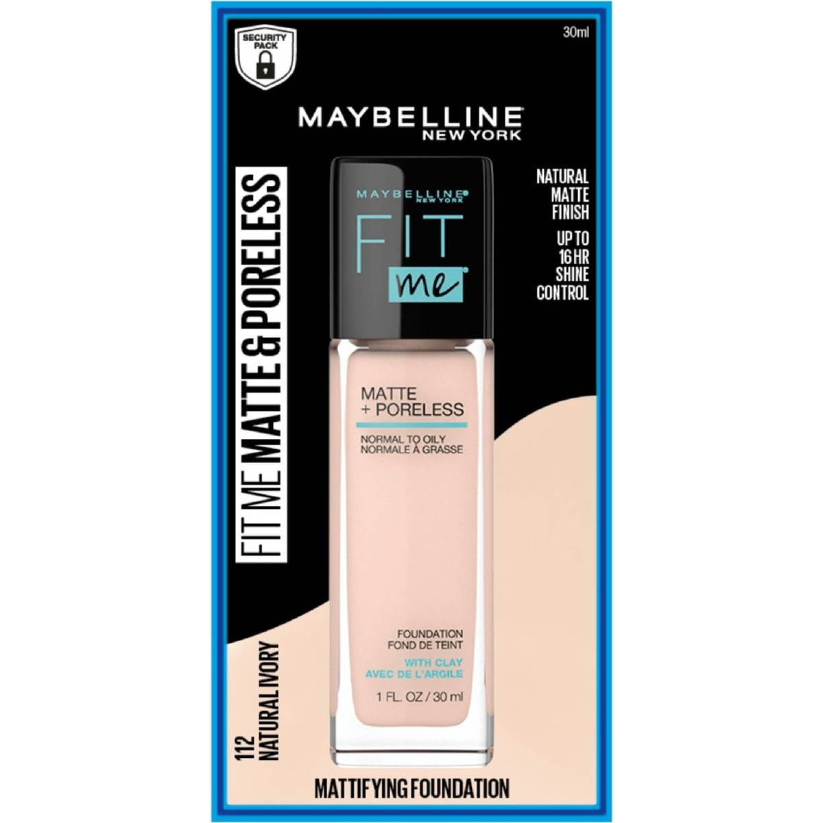 Maybelline Fit Me Matte & Poreless Foundation - Natural Beige 30mL