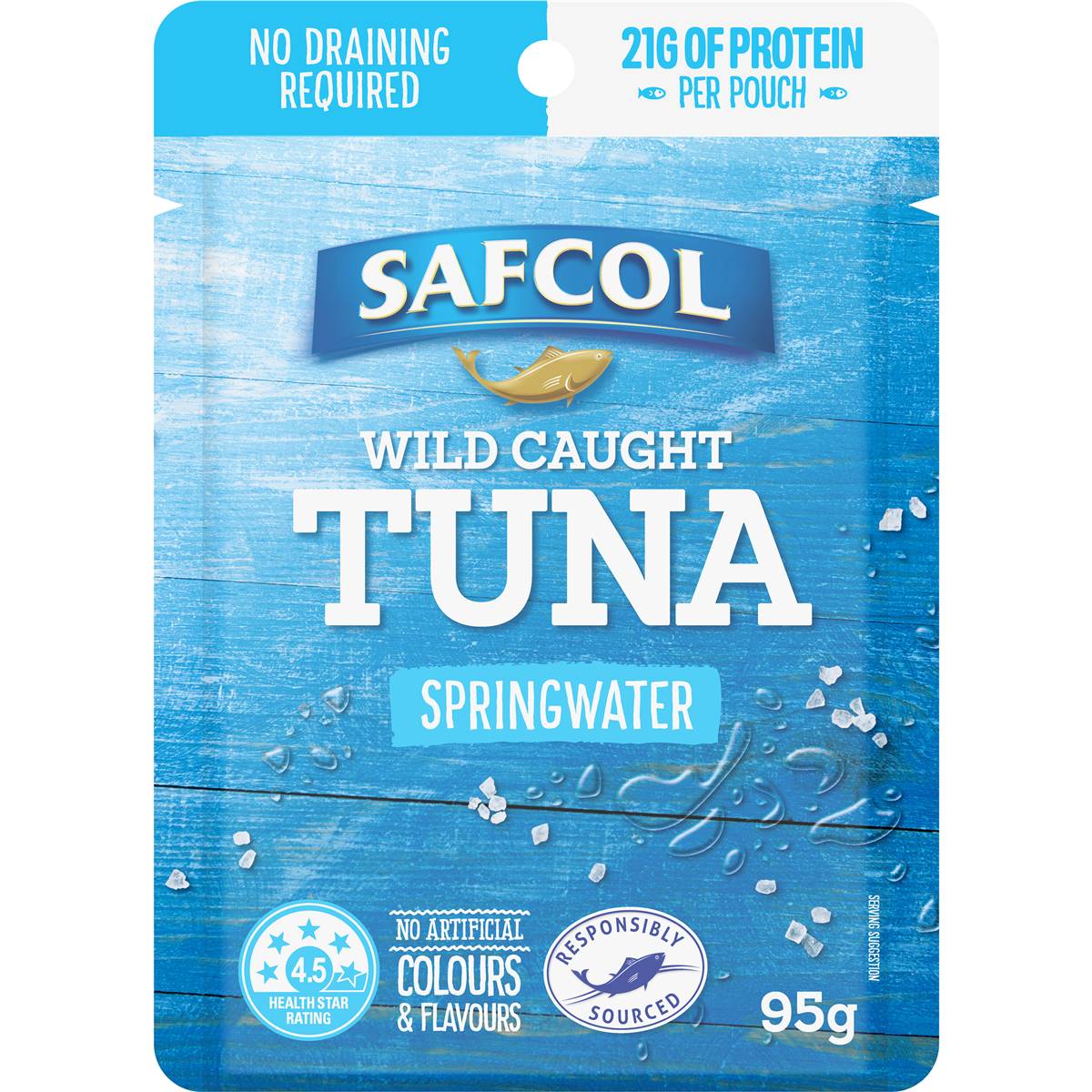 Safcol Wild Caught Tuna Springwater