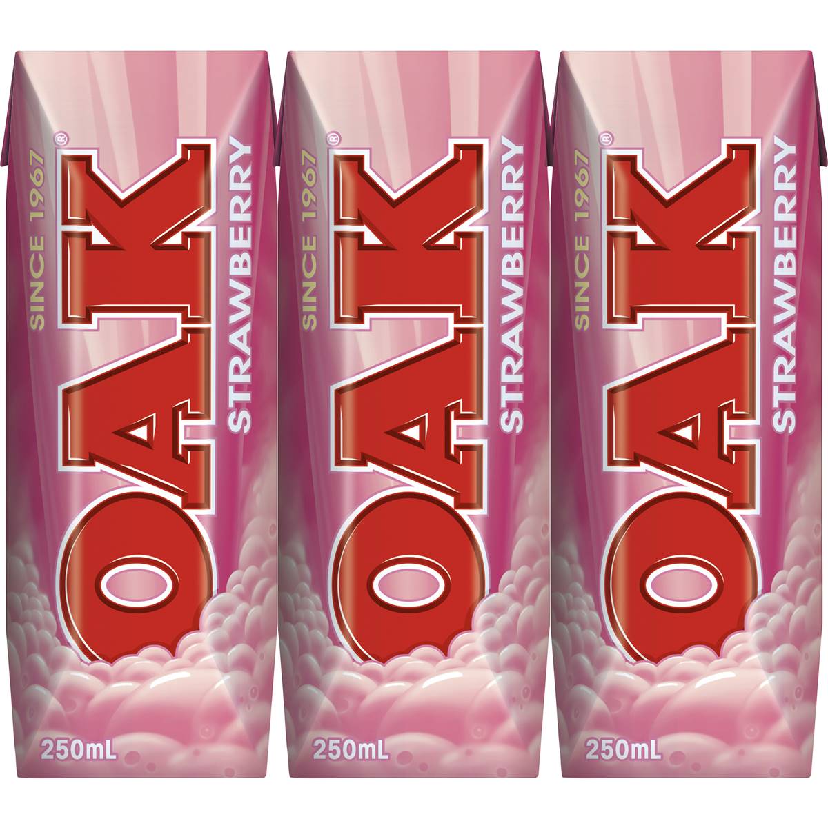 Calories In Oak Strawberry Flavoured Milk Calcount