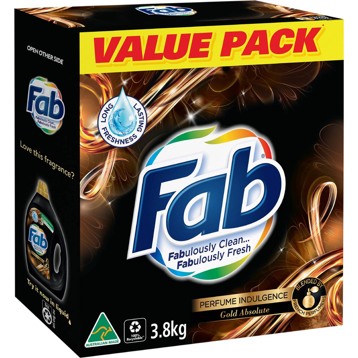 Fab Laundry Washing Powder Gold Absolute