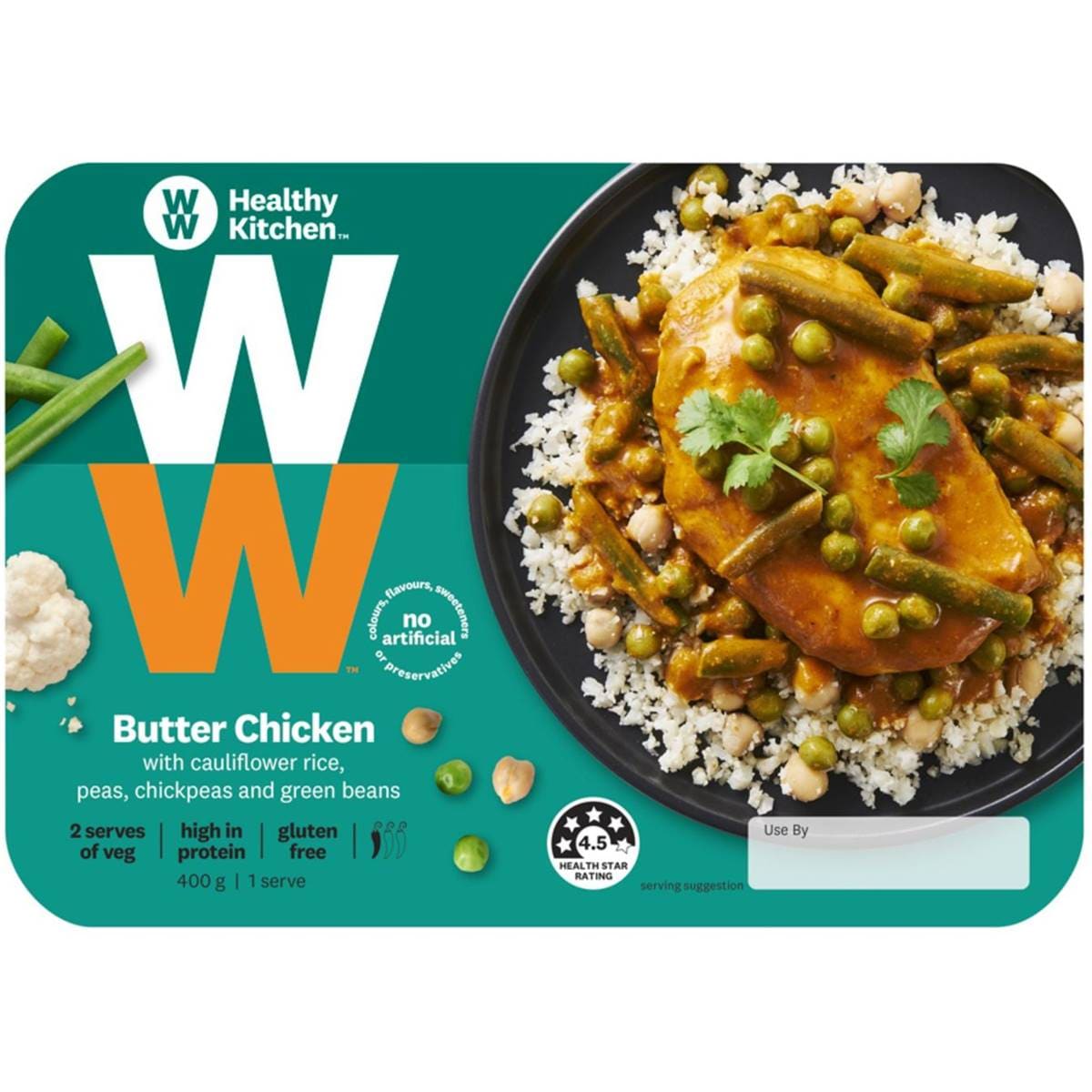 Calories in Weight Watchers Butter Chicken calcount