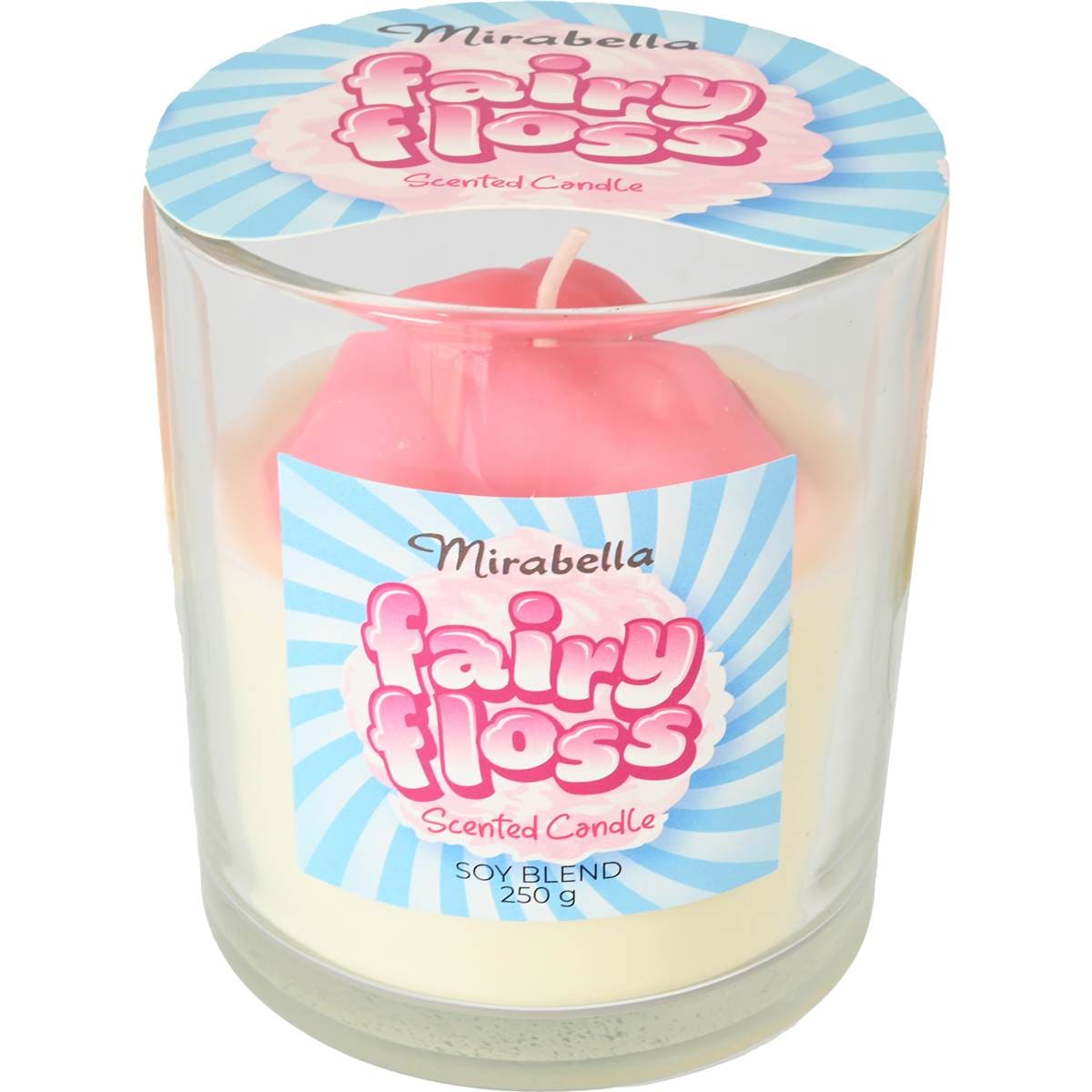 Mirabella Soy Blend Candle Fairy Floss