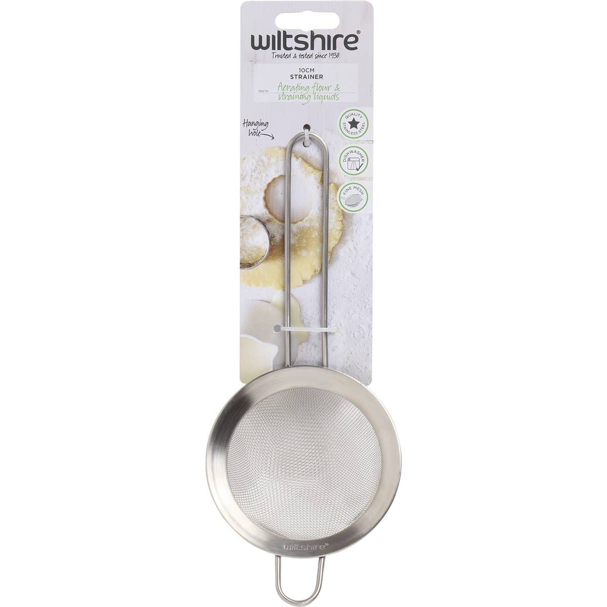 Wiltshire Stainless Steel 10cm Strainer