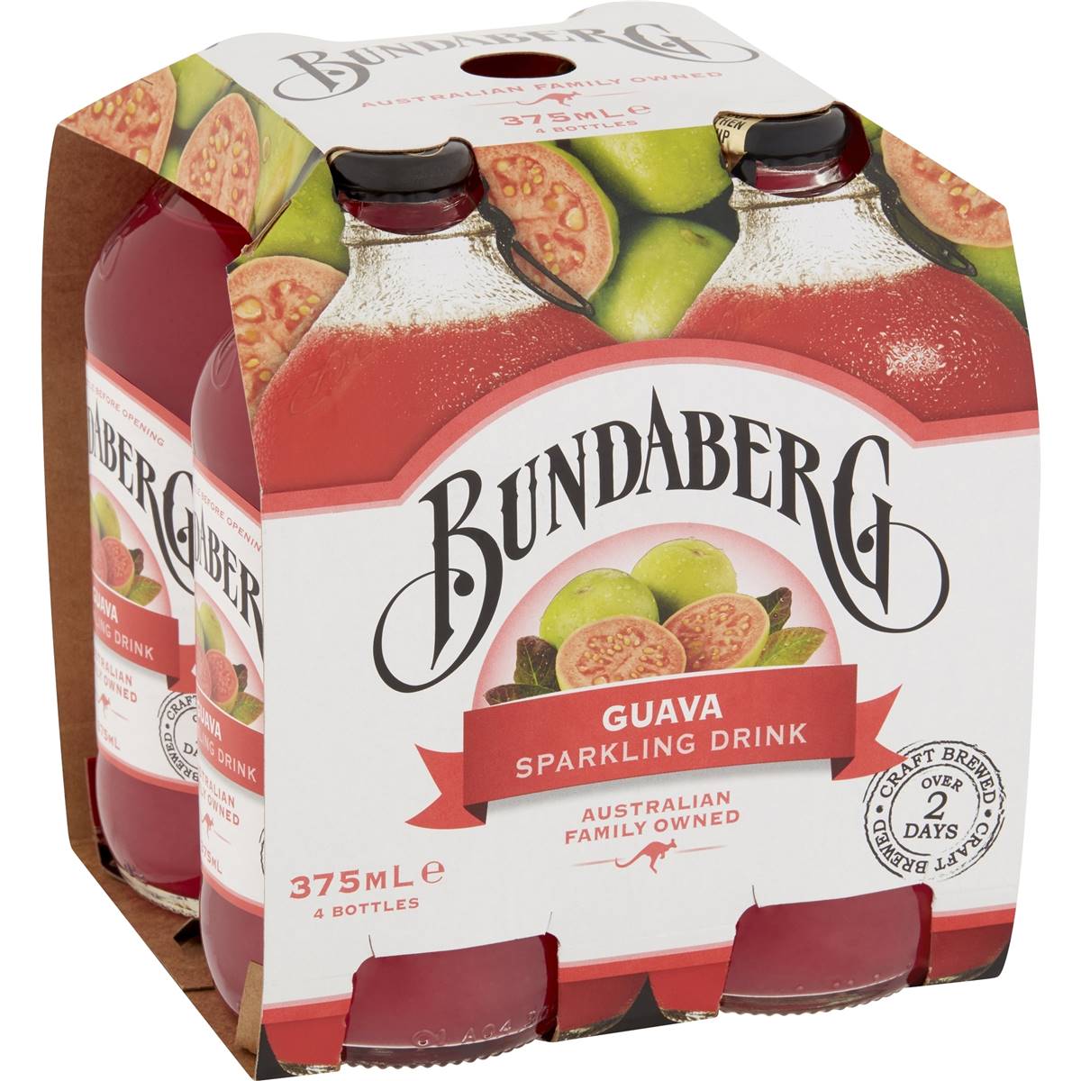 Calories in Bundaberg Sparkling Guava Sparkling Drink