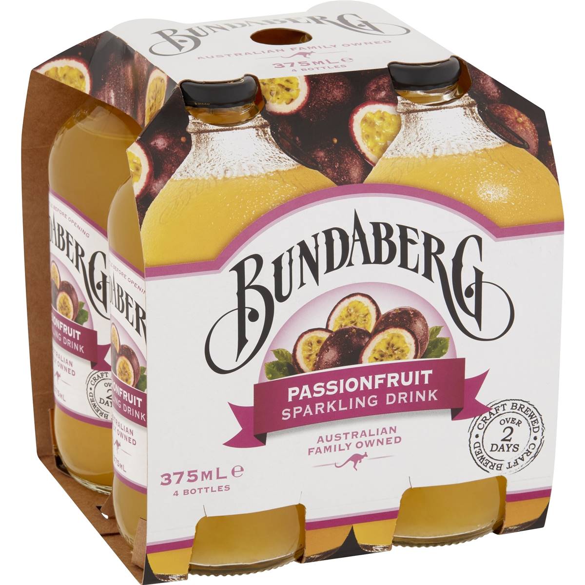 Bundaberg Sparkling Passionfruit Sparkling Drink