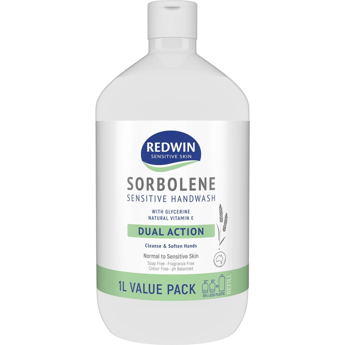 Redwin Sorbolene Sensitive Handwash Dual Action