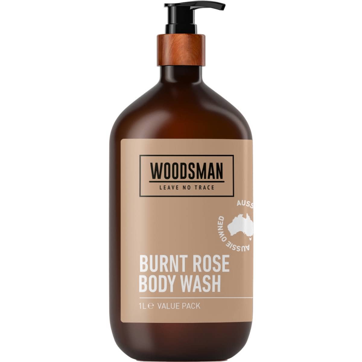 Woodsman Skincare Burnt Rose Body Wash 1L