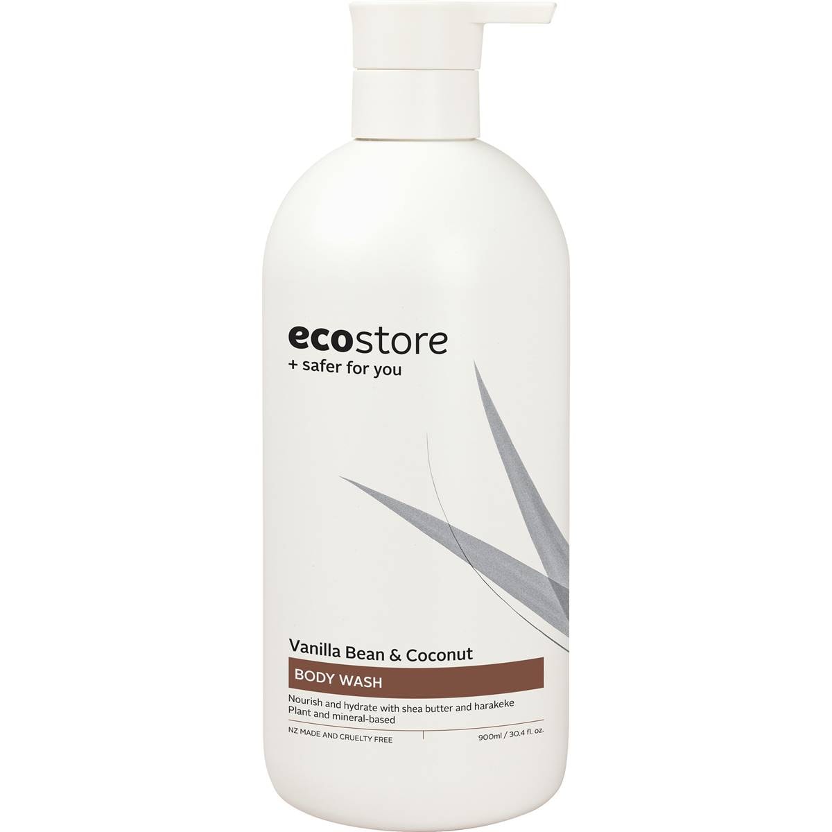 Ecostore Body Wash Vanilla Bean & Coconut 900mL
