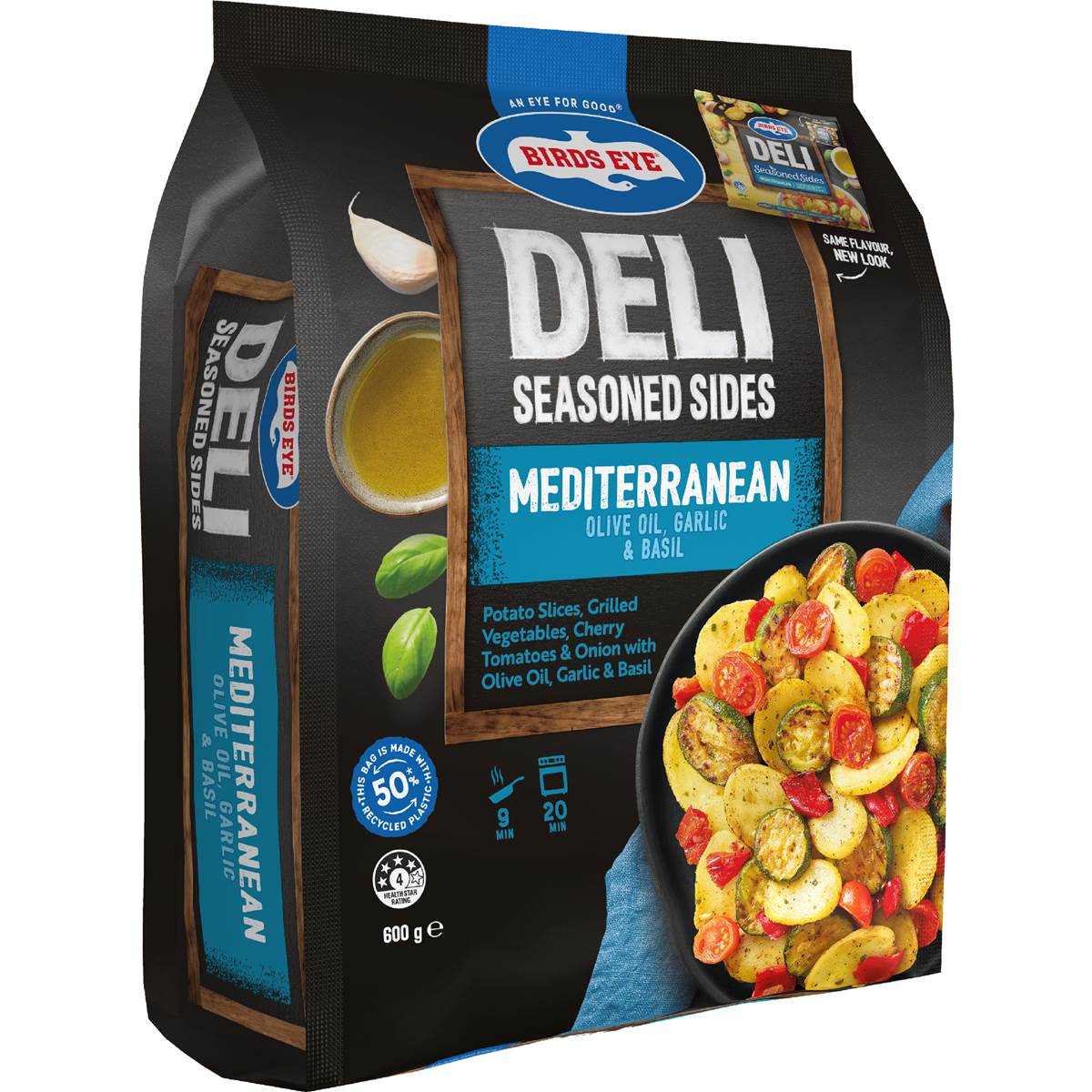 Birds Eye Deli Frozen Seasoned Sides Mediterranean 600g