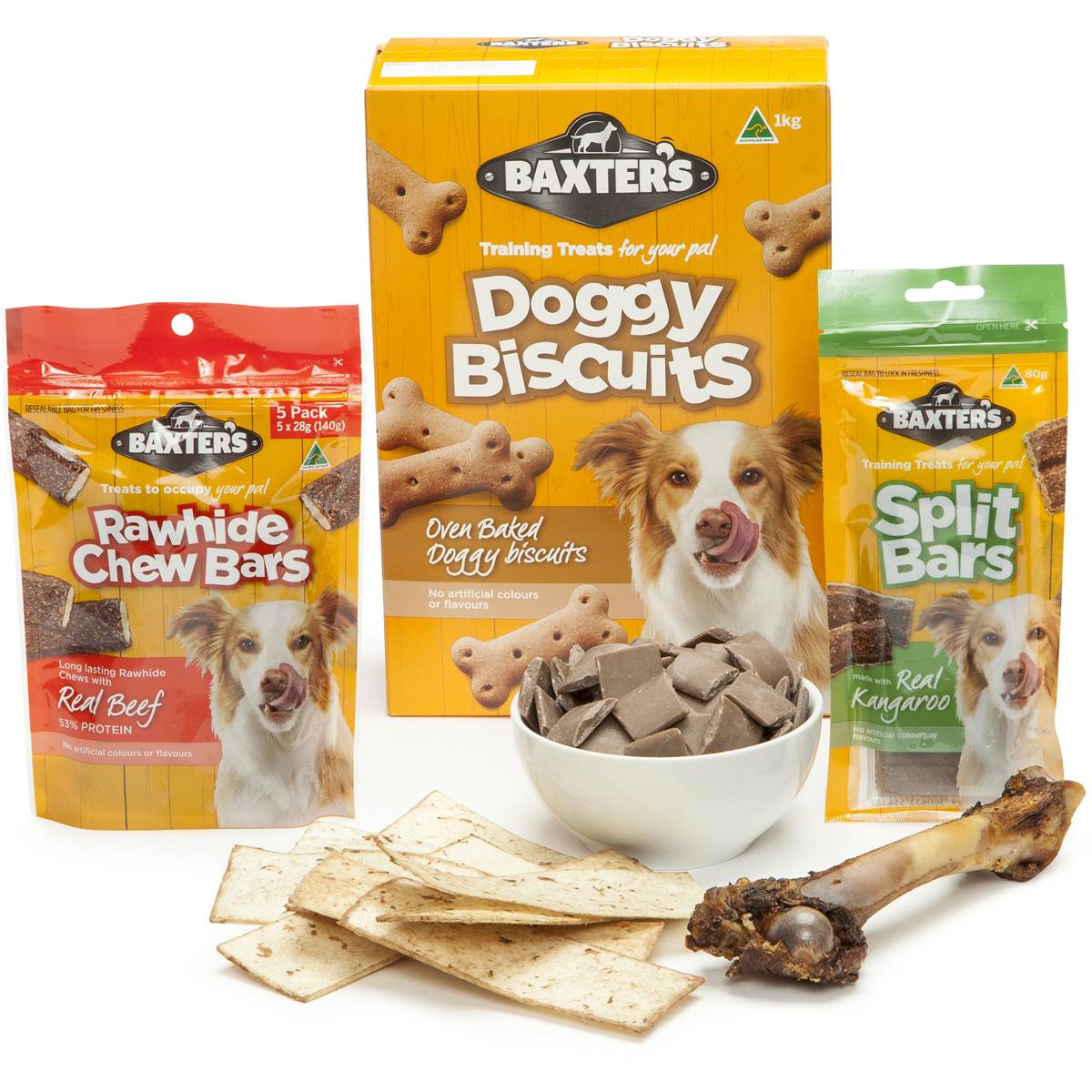 Baxter's Dog Treats 6 Tasty Flavours Bundle Woolworths