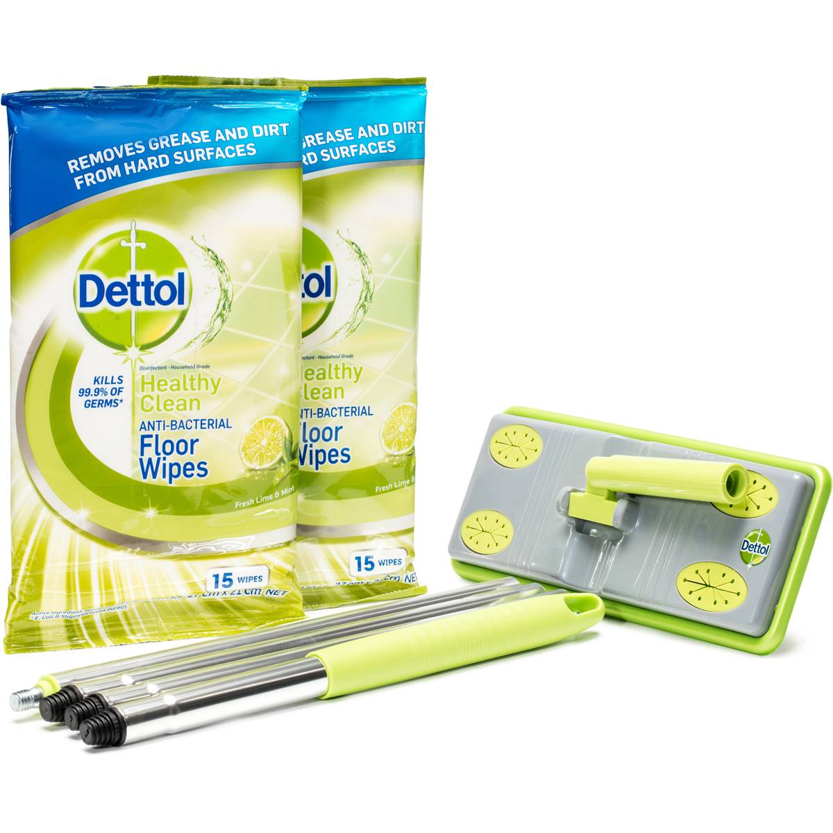 Dettol Floor Cleaning System Refill Wipes Bundle Woolworths