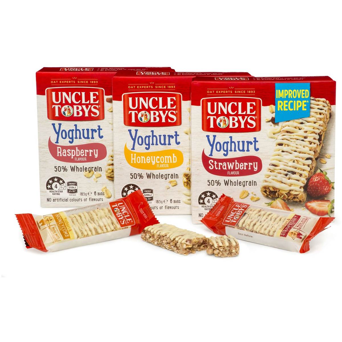 Uncle Tobys Yoghurt Muesli Bars 3 Set Variety Bundle Woolworths