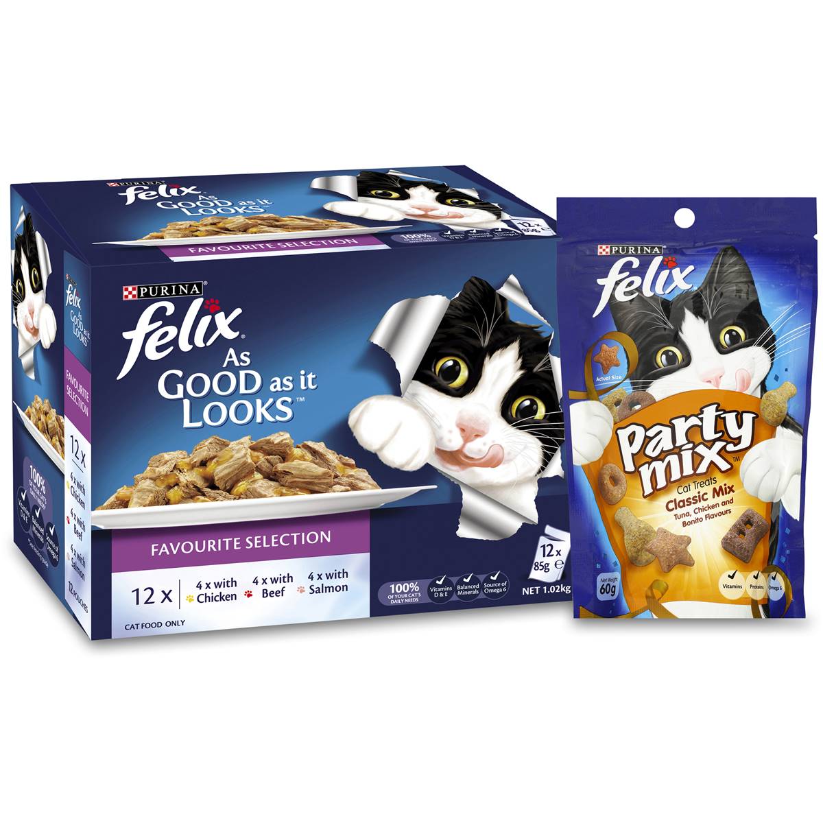 felix kitten food woolworths