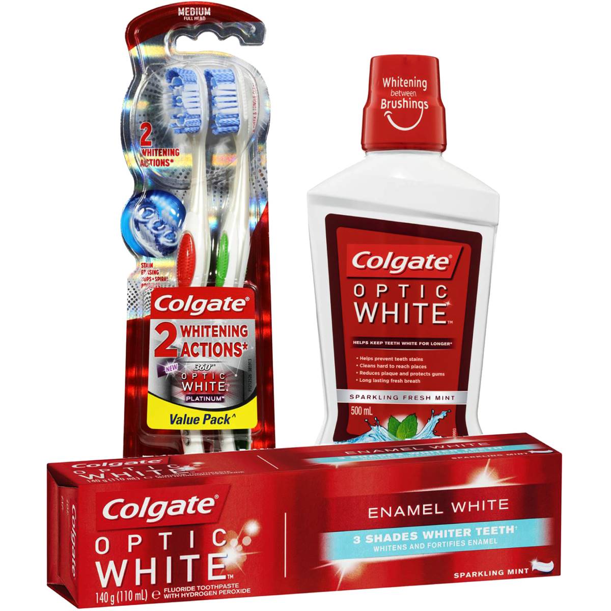 Colgate Whitening Oral Care Package Bundle 3 Produk Search Best 4K