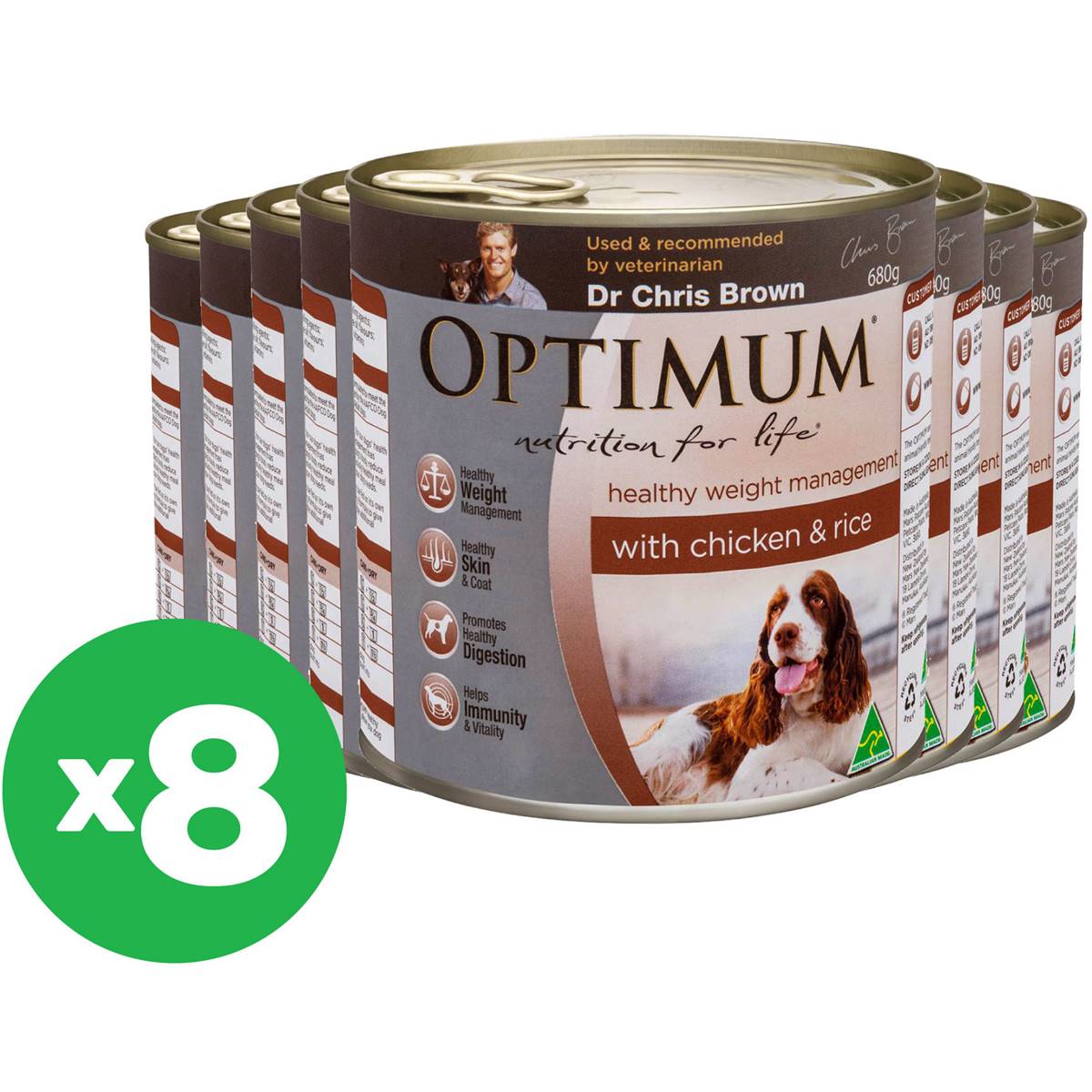 optimum dog food woolworths