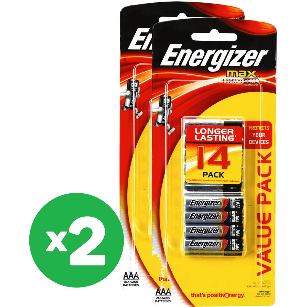 Energizer Max Aaa Batteries 14 Pack X2 Bundle Woolworths