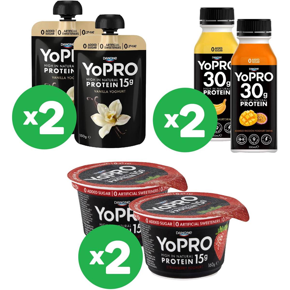 Yopro Protein Yoghurt Starter Kit Bundle 2 Woolworths