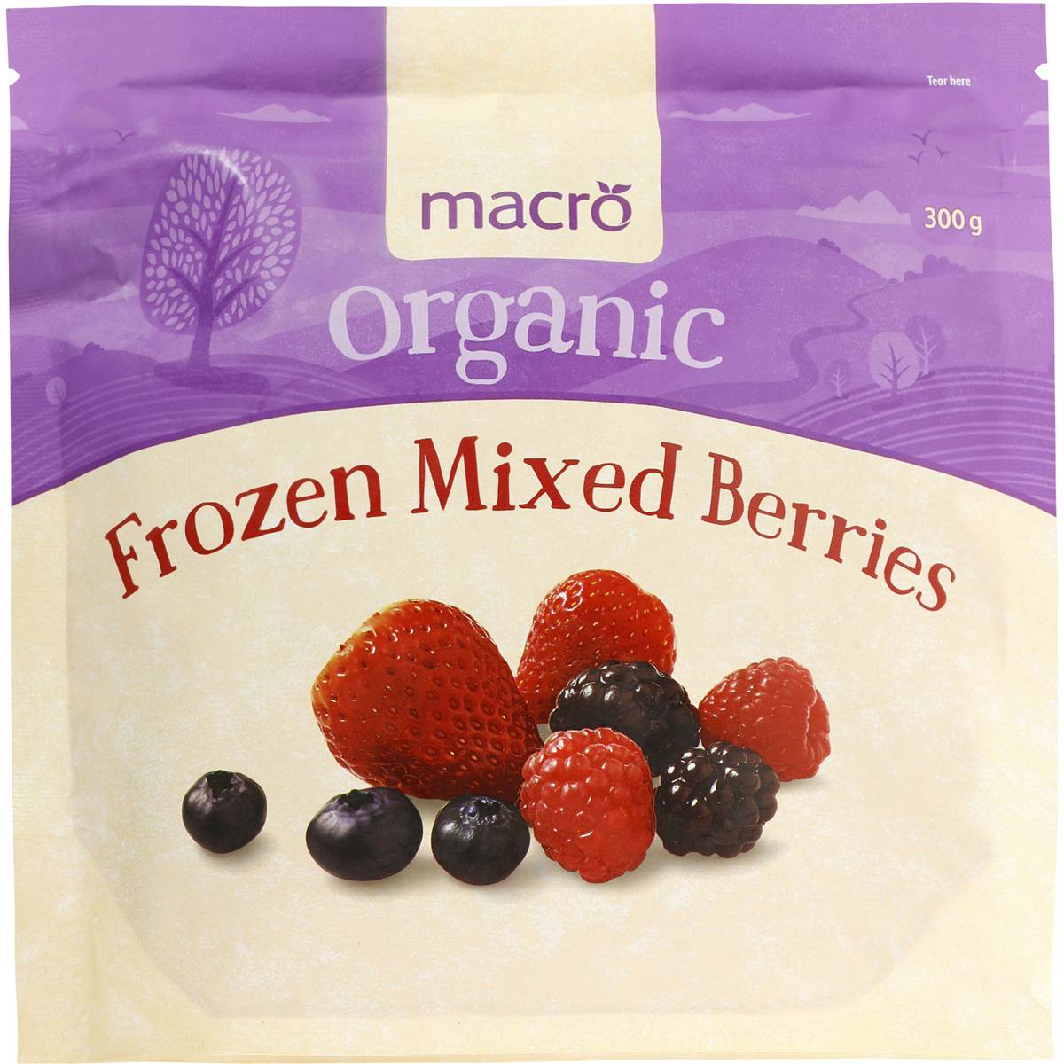 Macro Organic Frozen Mixed Berries 300g | Woolworths