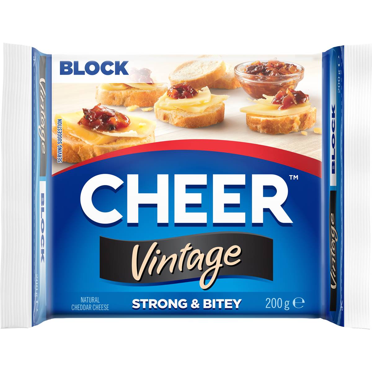 Cheer Vintage Cheese Block
