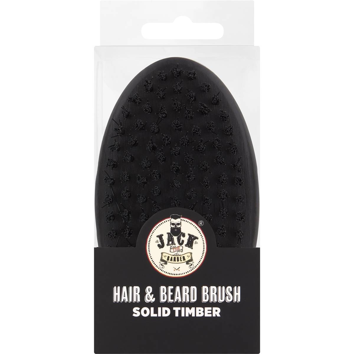 Jack The Barber Hair & Beard Brush each