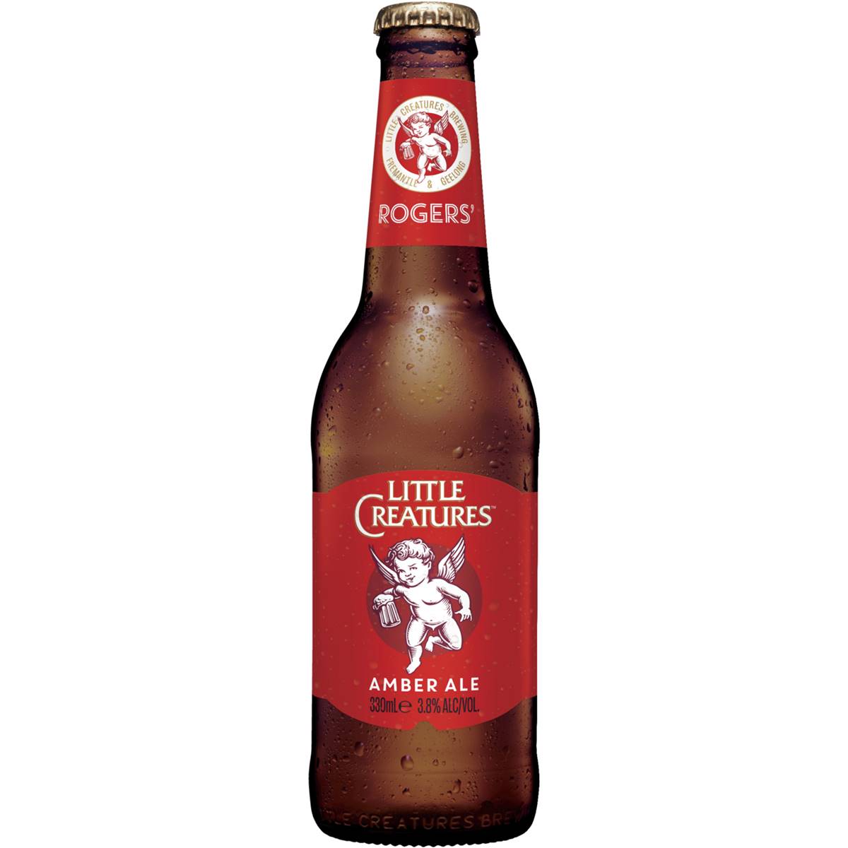 Calories in Little Creatures Rogers Amber Ale Bottle