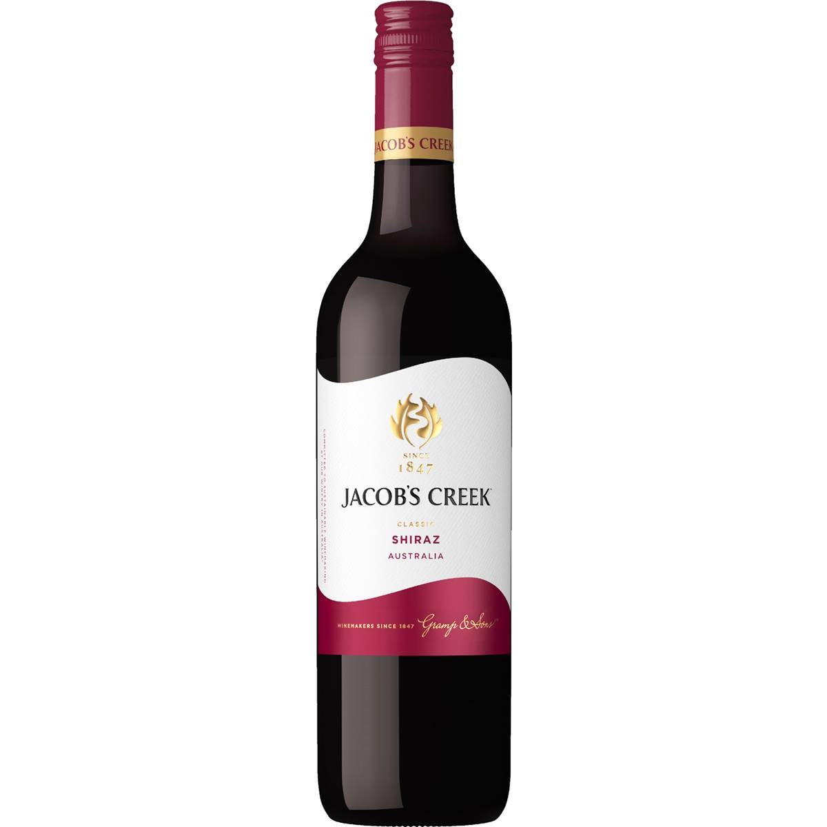 Calories in Jacob's Creek Shiraz calcount