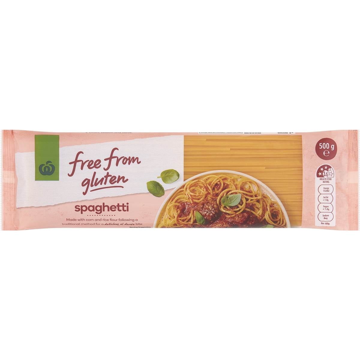 Free From Gluten Spaghetti Pasta