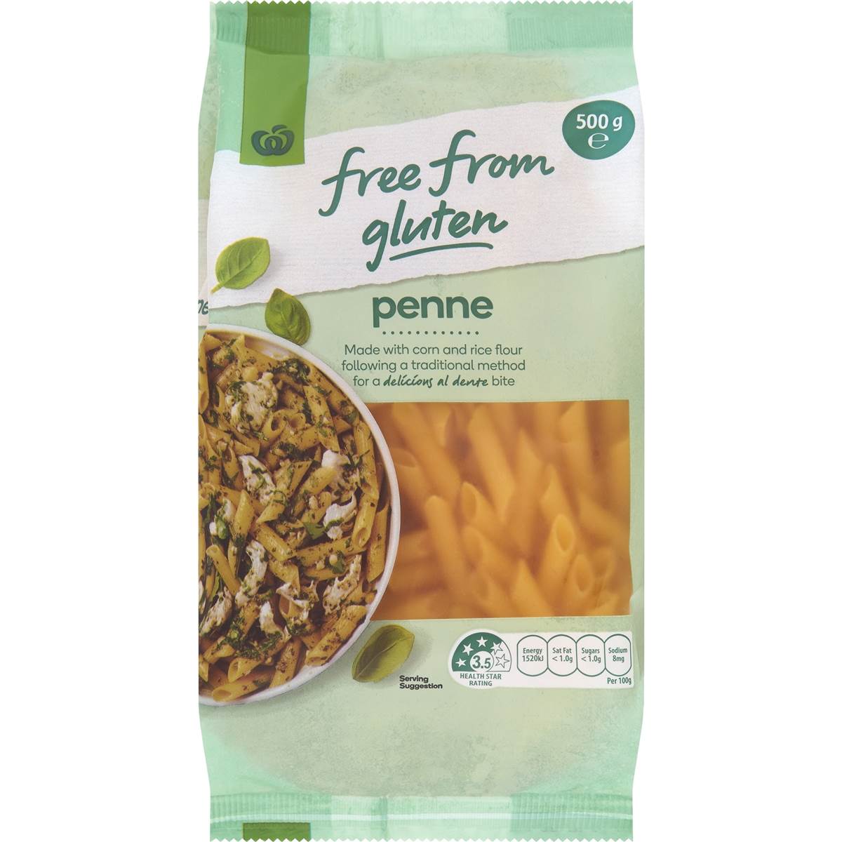 Free From Gluten Penne Pasta