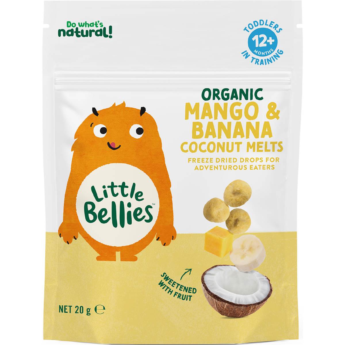 Little Bellies Coconut Melts Mango & Banana