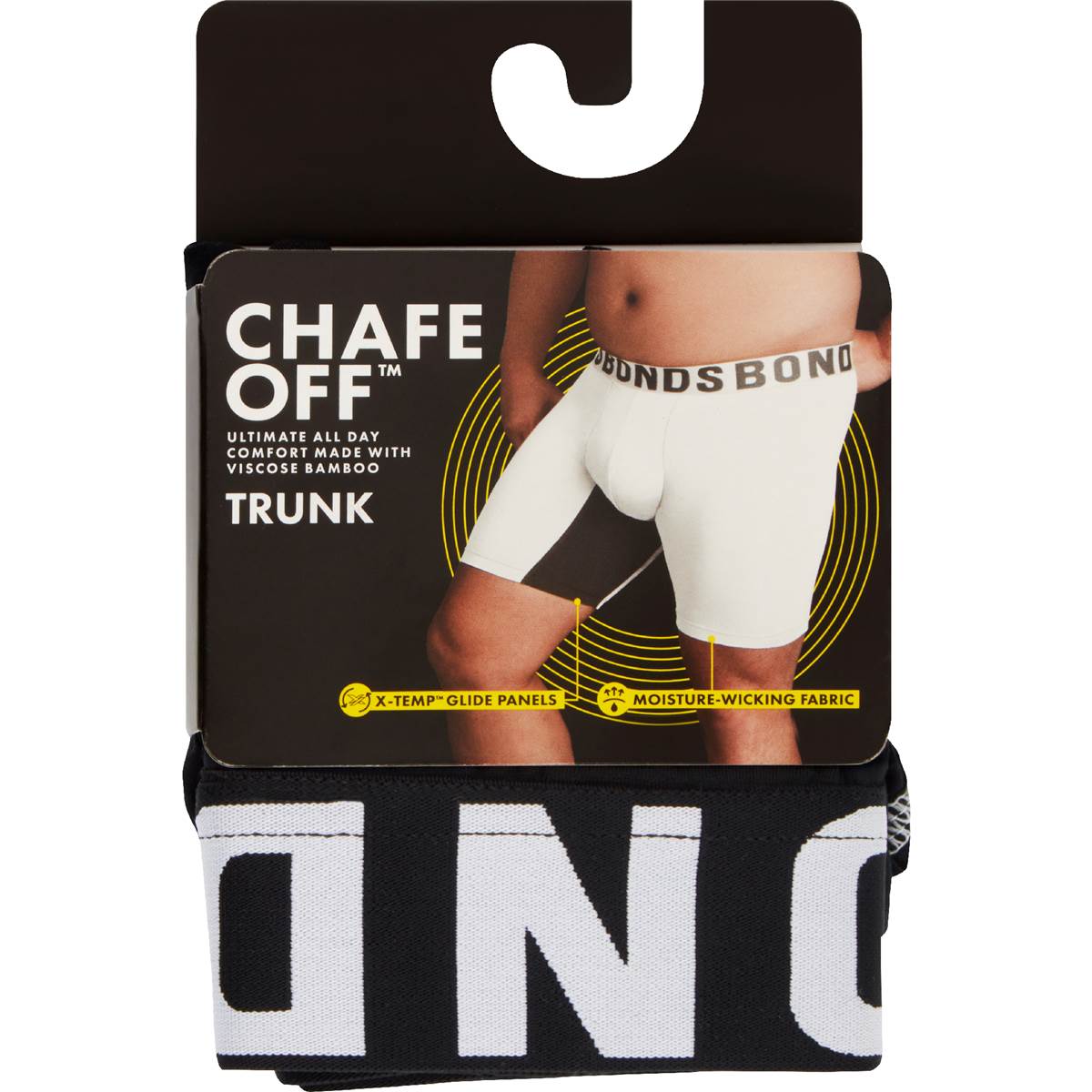 Bonds Mens Chafe Off Trunks Extra Large Assorted each