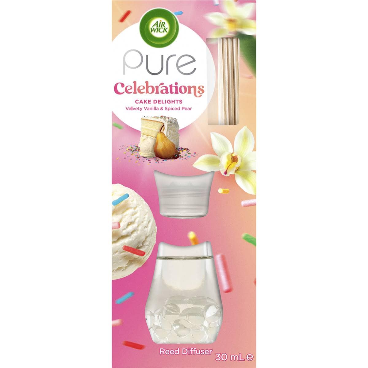 Air Wick Cake Delights Reed Diffuser 30mL
