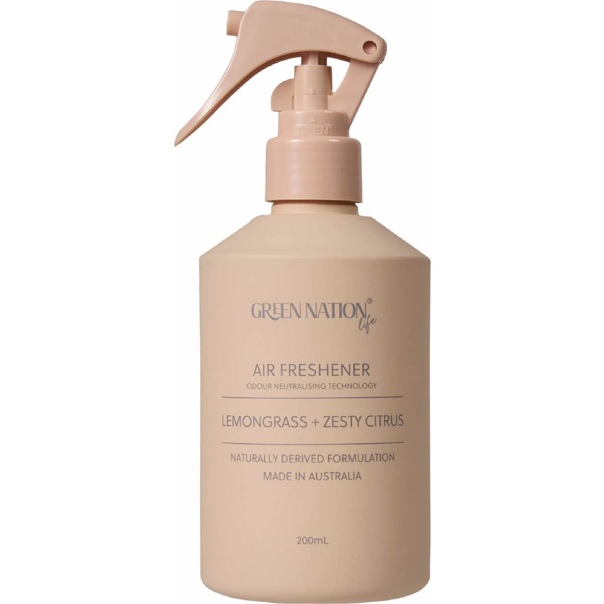 Green Nation Air Freshener Lemongrass