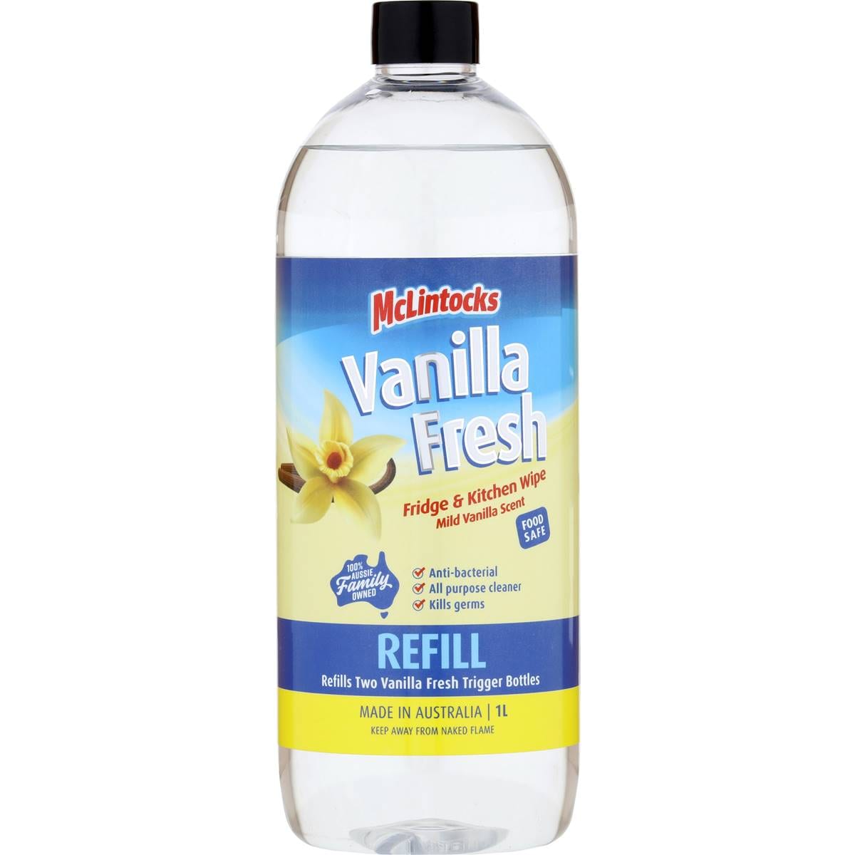 McLintocks Fridge & Kitchen Wipe Refill Vanilla