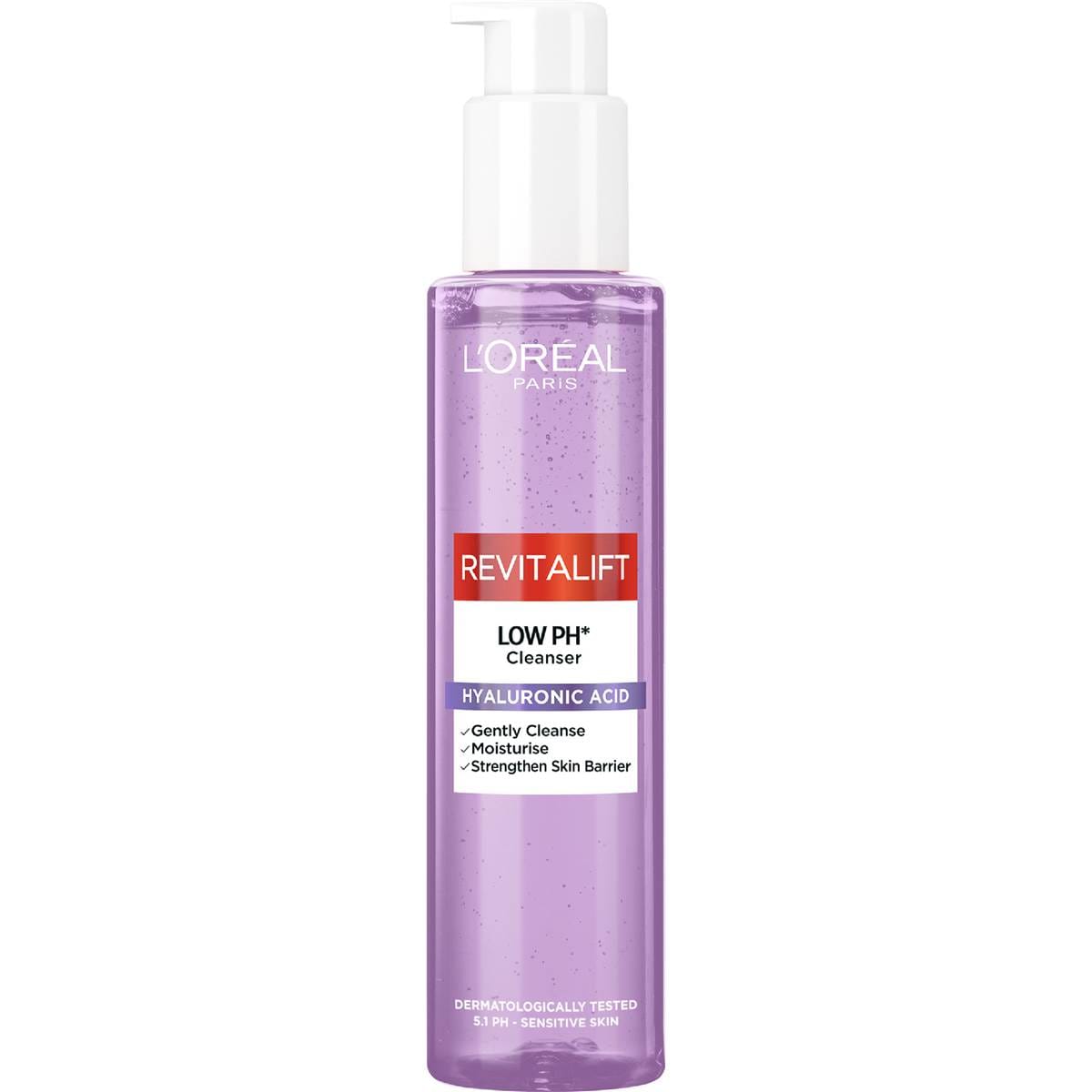 L'Oreal Paris Revitalift Smoothing Hyaluronic Acid Cleanser 150mL
